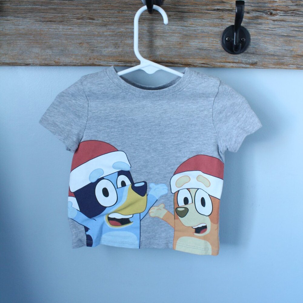Bluey Size 12-18M Tshirt Christmas